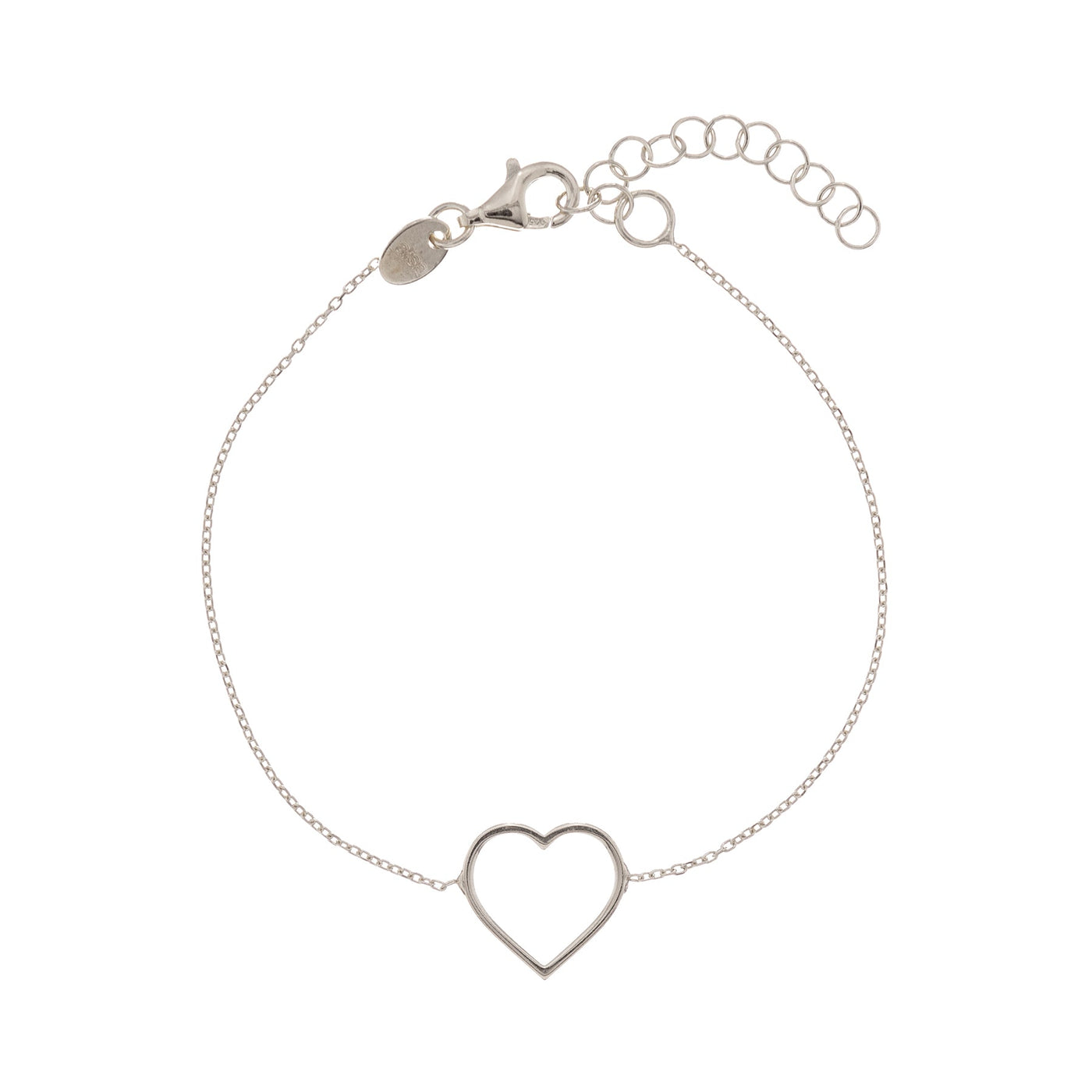 Bracciale-profilo-cuore-centrale-Alisia-gioiello-argento